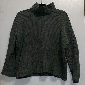 Philosophy Sage Green Mock Neck Sweater